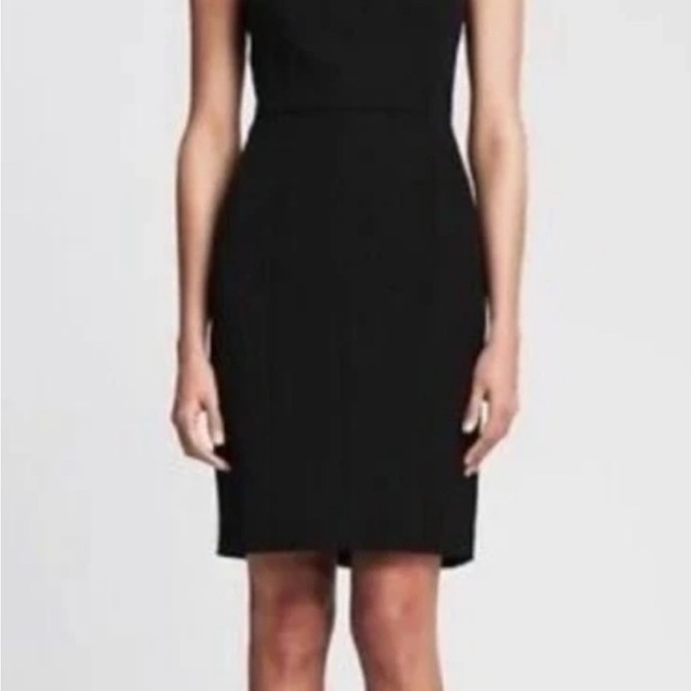 Banana Republic Classic Sloan Black Mini Dress. Size 10, new with tags.